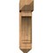 Ekena Millwork Imperial Arts and Crafts Smooth Bracket w/ Offset Brace, Western Red Cedar, 7 1/2"W x 26"D x 30"H BKT0806X26X30IMP03SWR - alternate 2